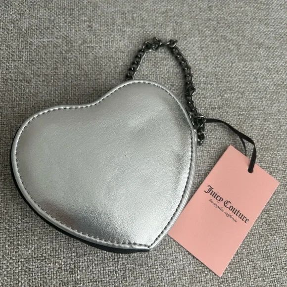 SOLD 🔥 NWT Juicy Couture Coin Purse 💜🖤 - Picture 3 of 6